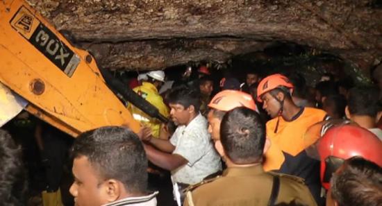 ත්‍රීරෝදරථයක් මතට ගසක් වැටී වූ අනතුරෙන් අයෙකු මරුට